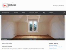 Tablet Screenshot of intconstruccion.com